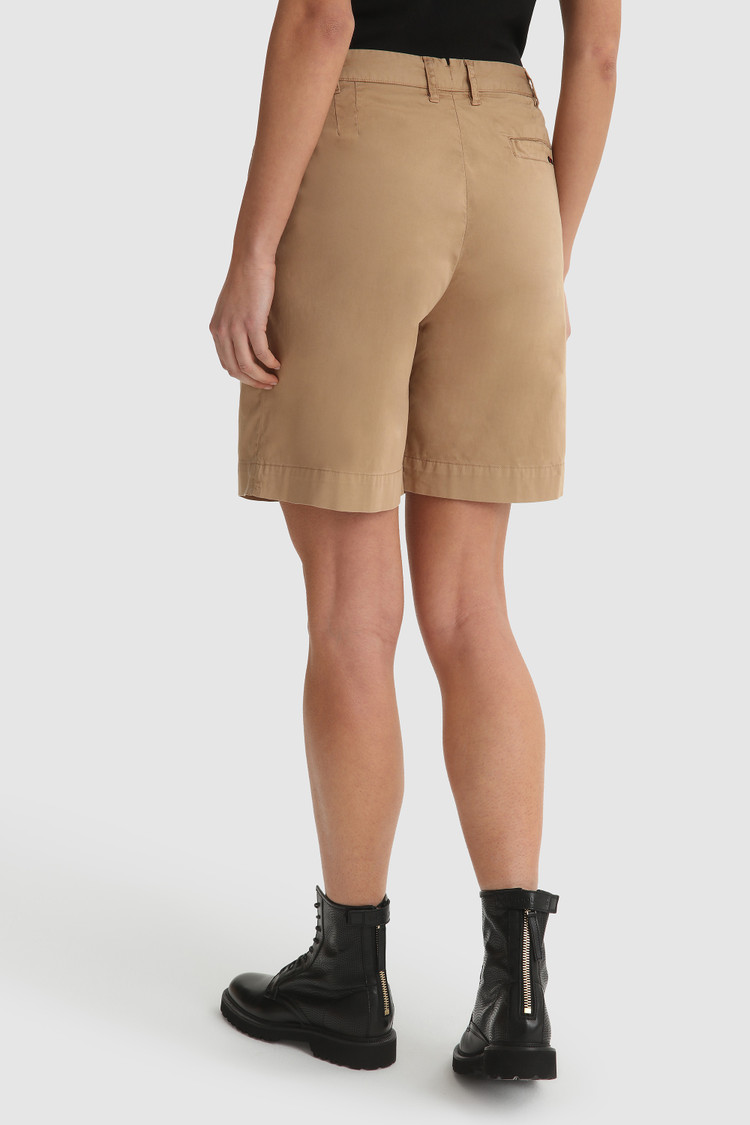 Pantaloncini in cotone elasticizzato
