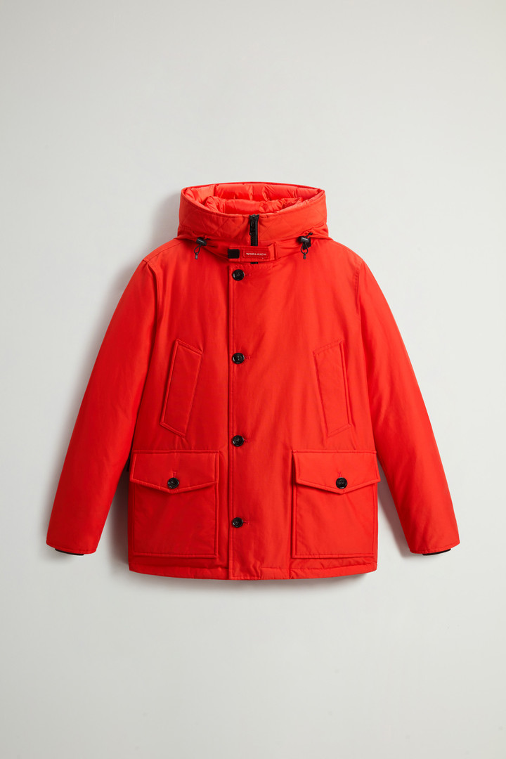 Arctic Anorak in Ramar Cloth Orange photo 5 | Woolrich