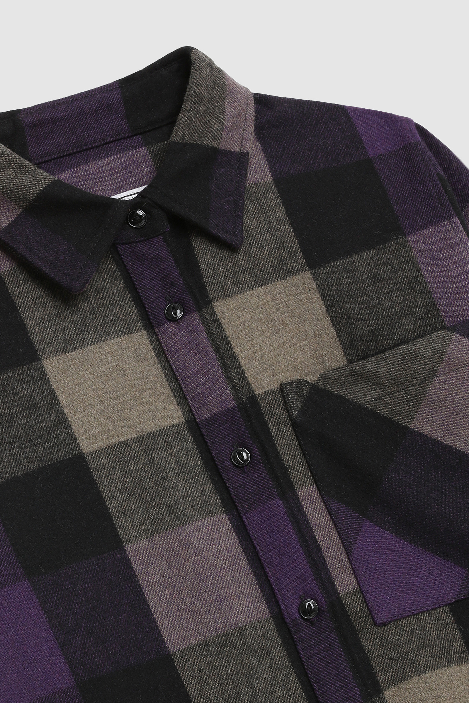 Boyfriend Overshirt - Made in Usa Violet photo 8 | Woolrich