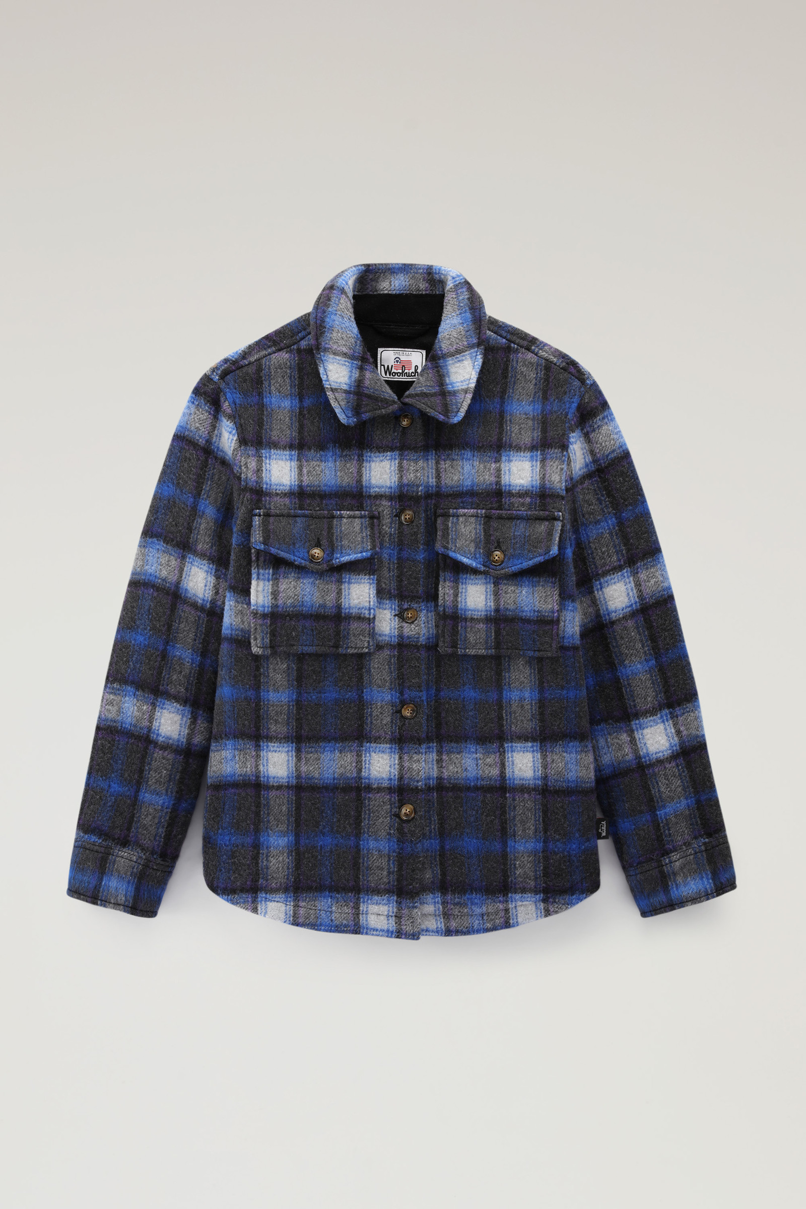 Pemberton geruit overhemd in wolmix flanel photo 5 | Woolrich