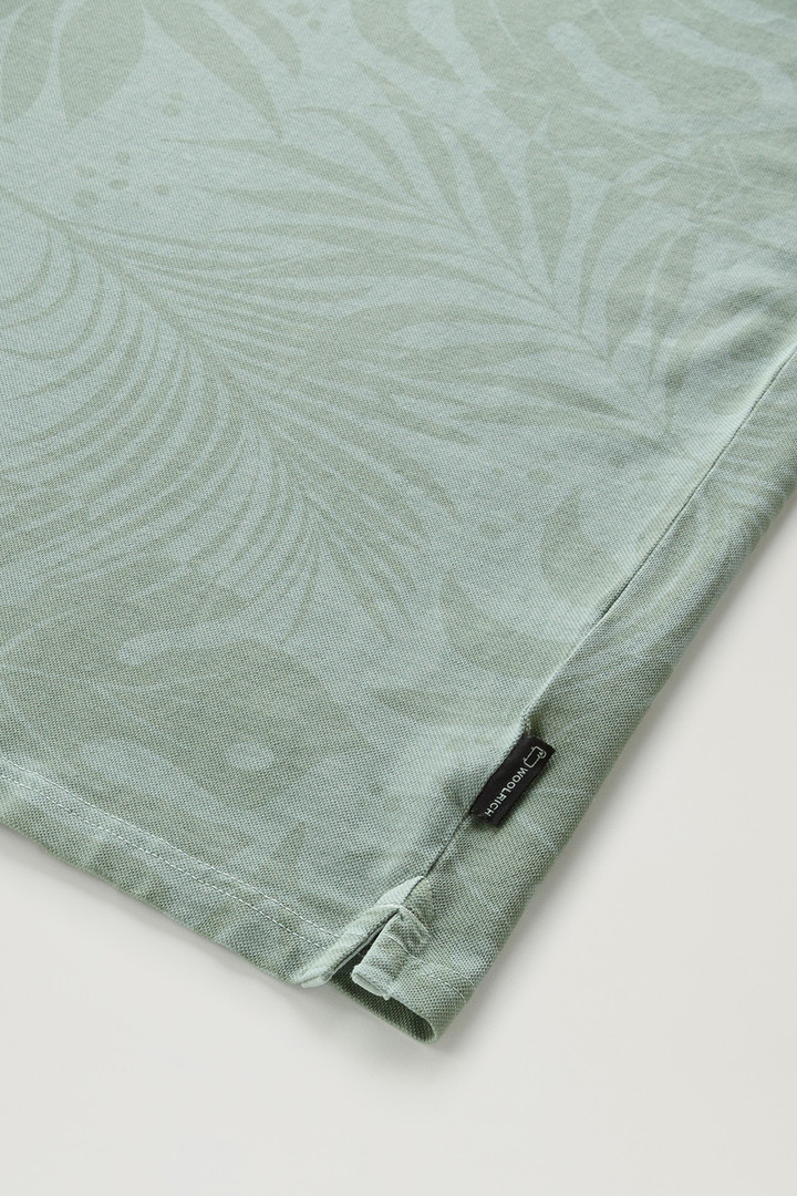 TROPICAL OVERDYED POLO Vert photo 7 | Woolrich