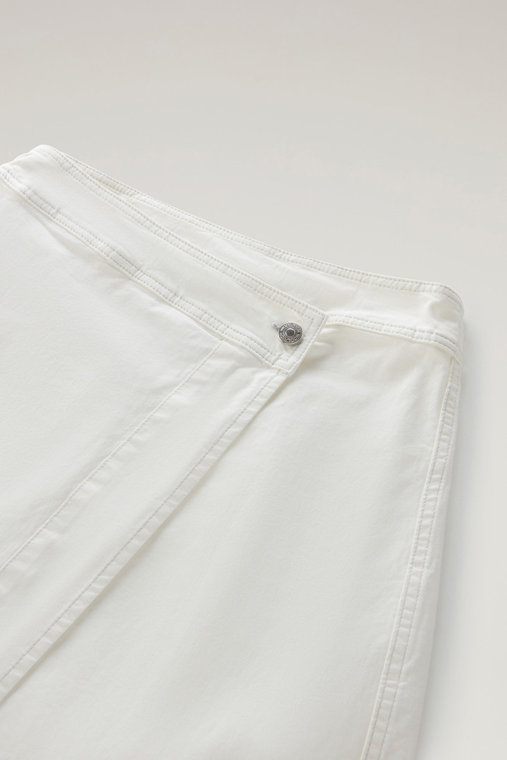 Wrap Cargo Skirt in Cotton Twill White photo 5 | Woolrich