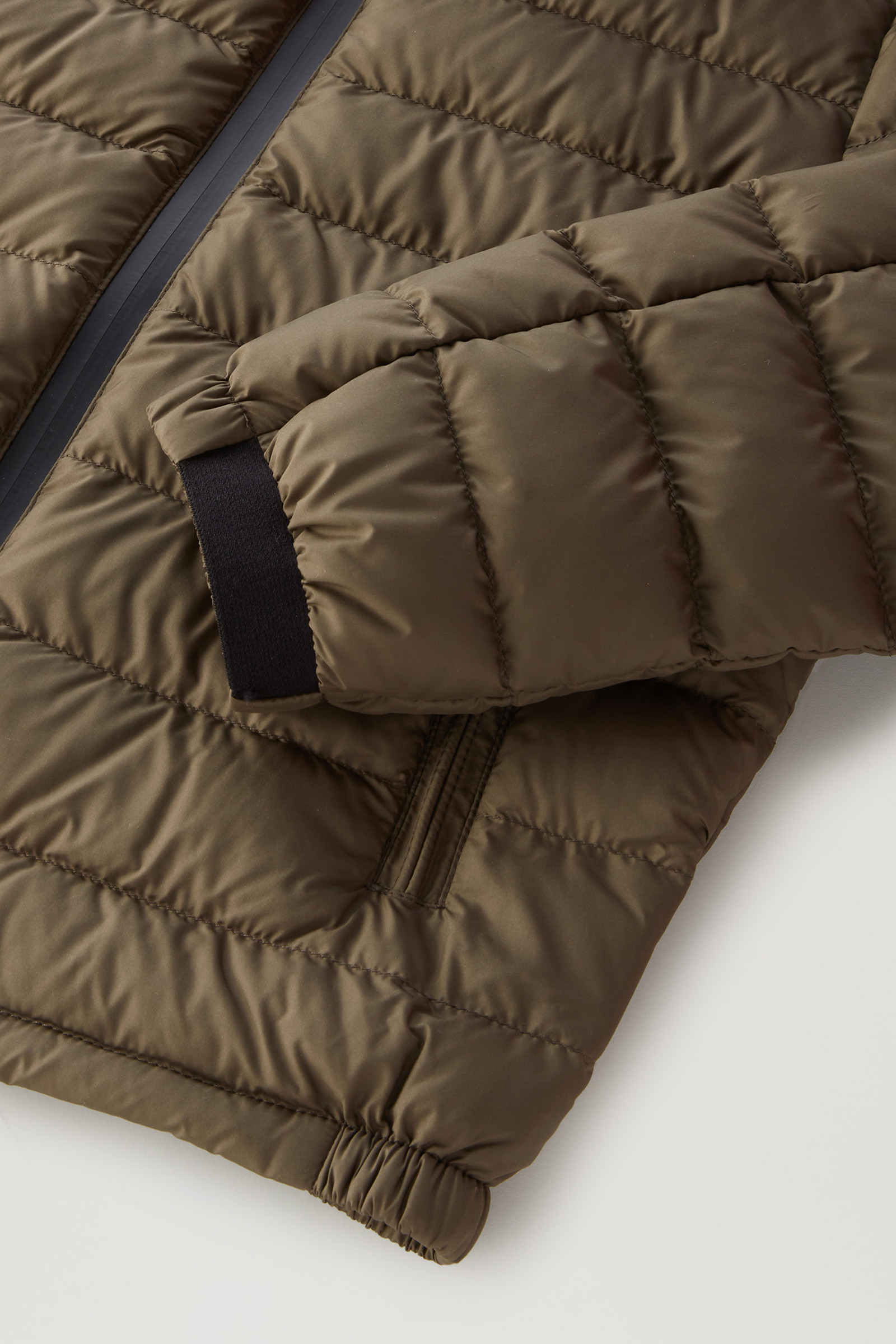 Boys' Sundance Down Jacket with Hood Green photo 6 | Woolrich