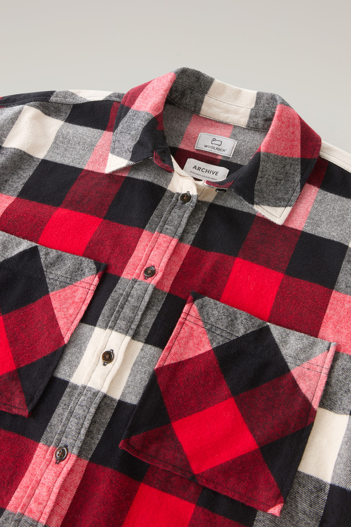 Karoshirt aus Flanell Rot photo 2 | Woolrich