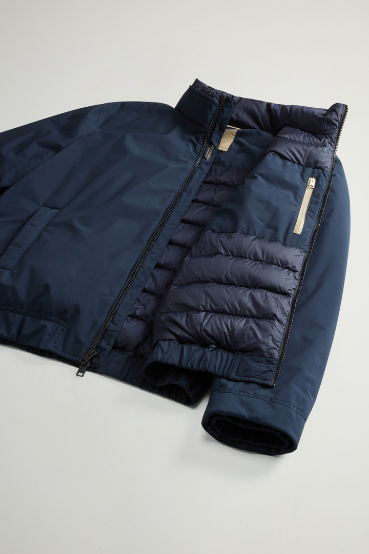 CLOUD LEWIS BOMBER Blue photo 8 | Woolrich