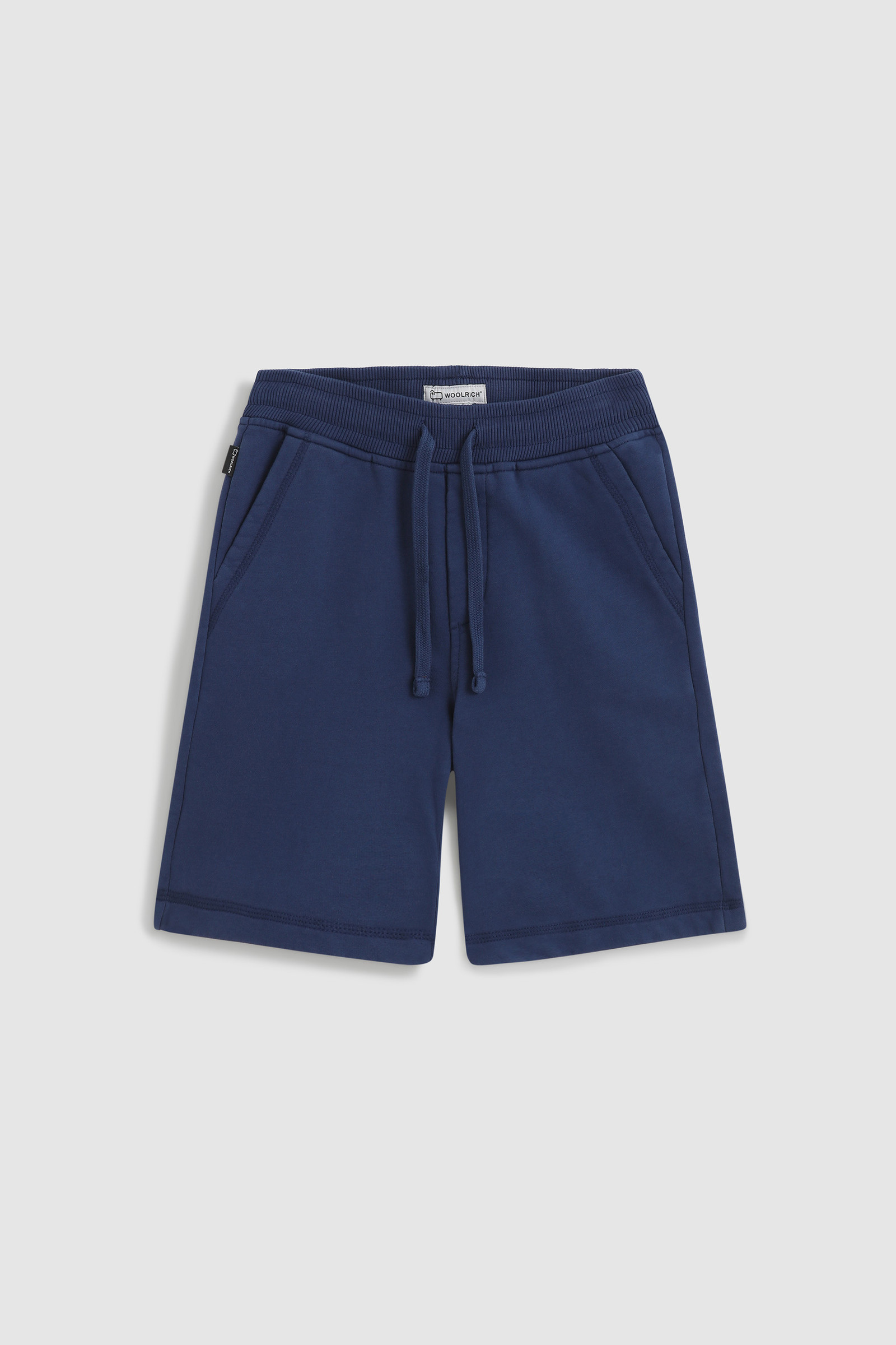 Boy's Organic Cotton Shorts Blue | Woolrich