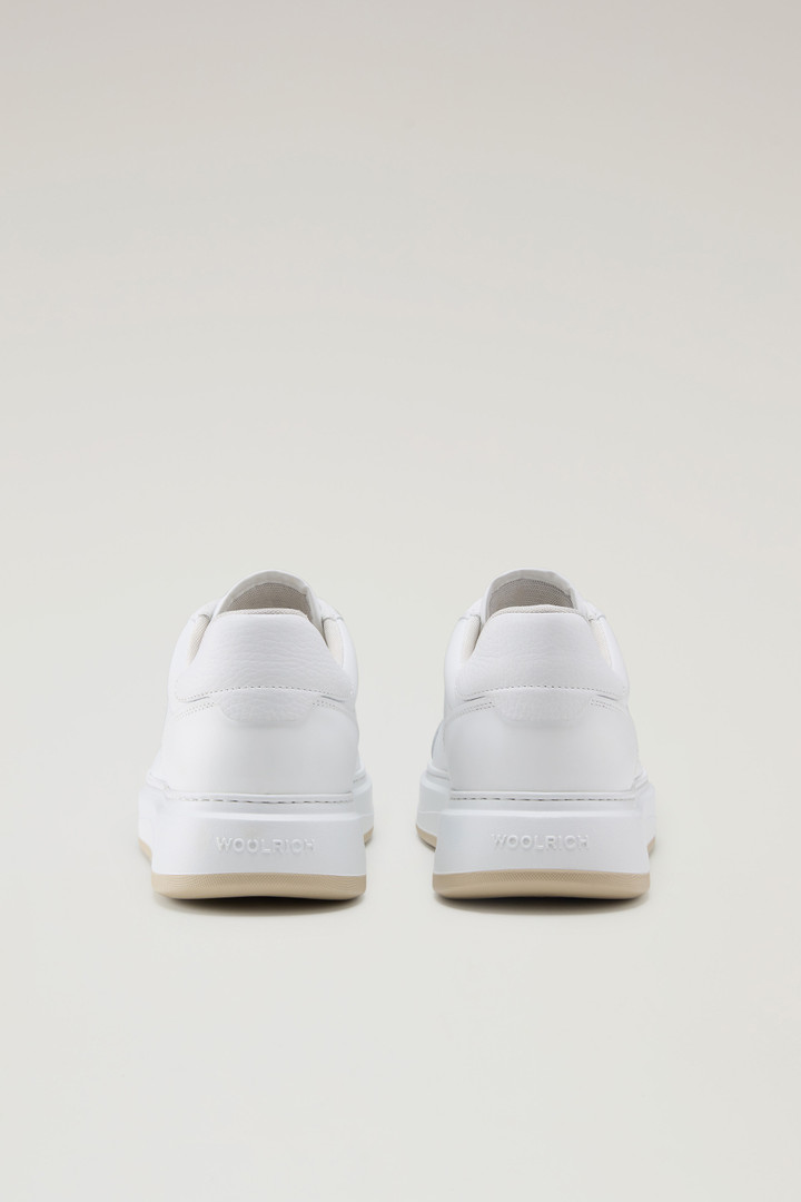 Sneakers Arrow in Leather White photo 3 | Woolrich