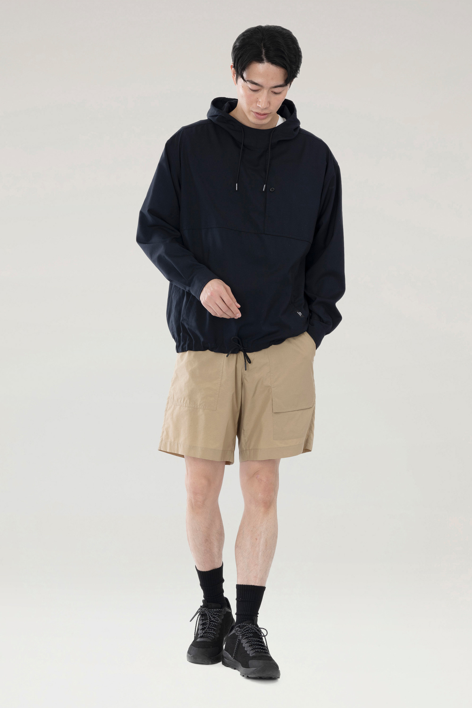 Ranch Shorts in Recycled Nylon Beige photo 4 | Woolrich