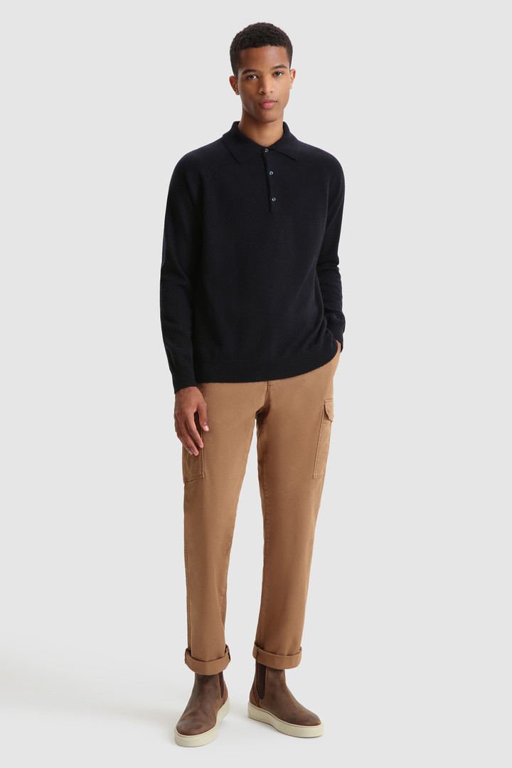 Luxury Polo in cashmere yarn
