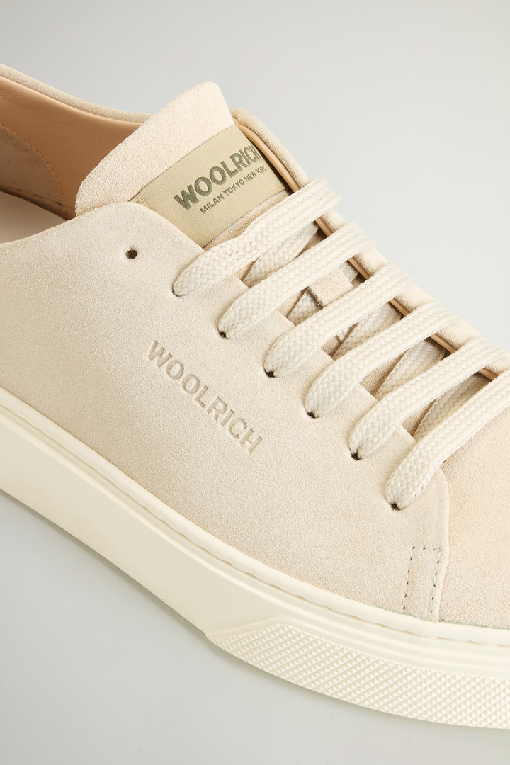 Sneakers Cloud Court aus Veloursleder Beige photo 5 | Woolrich