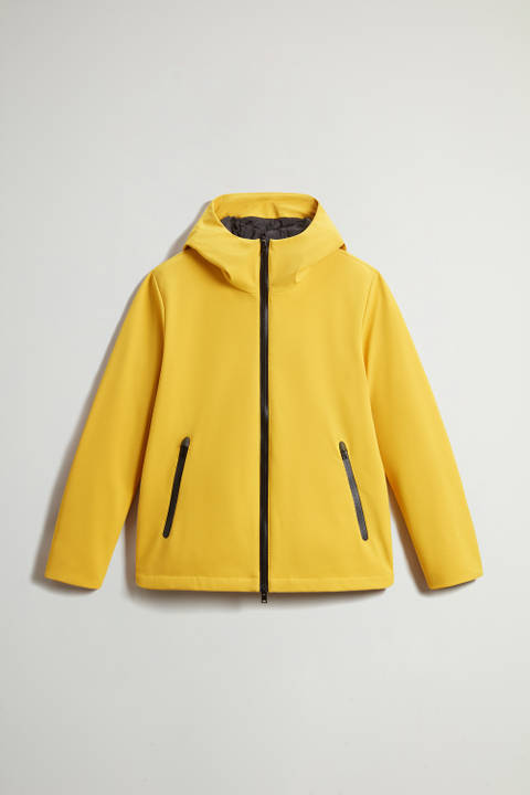 Pacific Jacket in Tech Softshell Yellow photo 2 | Woolrich