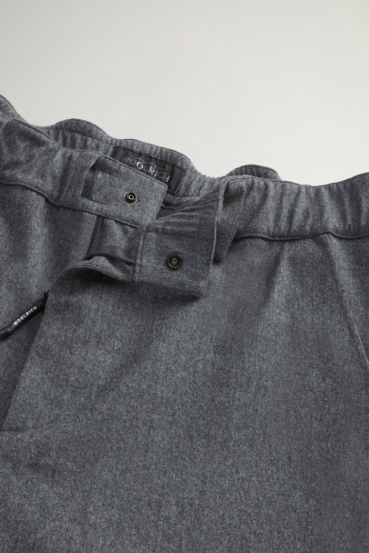 Pantaloni in pura lana vergine italiana a tre strati by Todd Snyder Grigio photo 5 | Woolrich