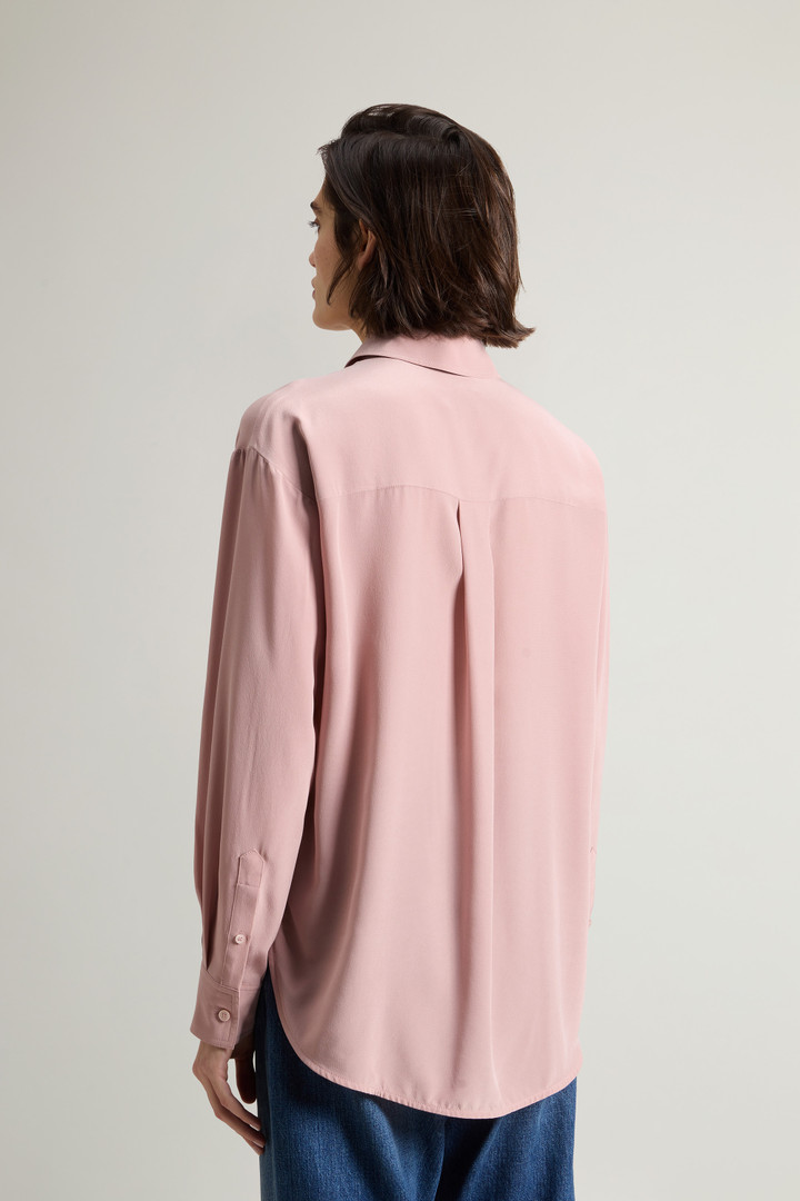 Camicia in pura seta Rosa photo 3 | Woolrich