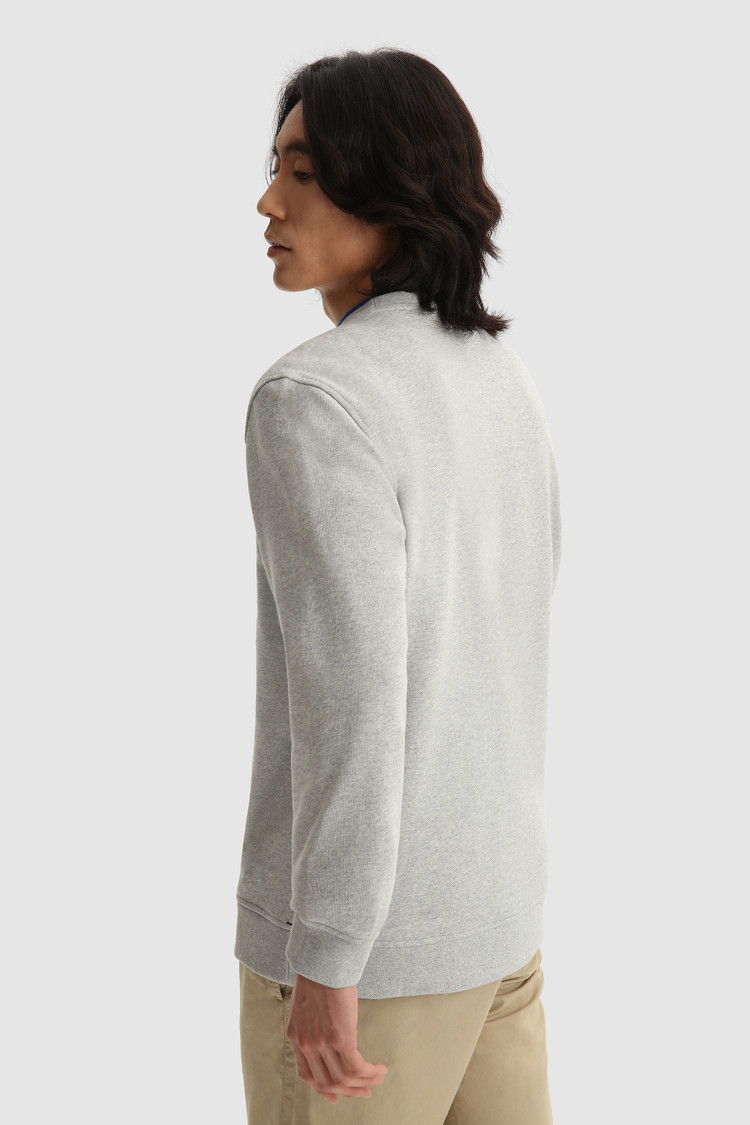 Essential crewneck sweatshirt in organic cotton