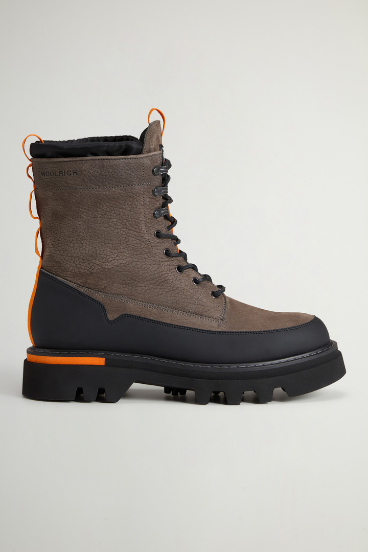 Bottines City Hiking en cuir foulonné by Todd Snyder Noir photo 1 | Woolrich