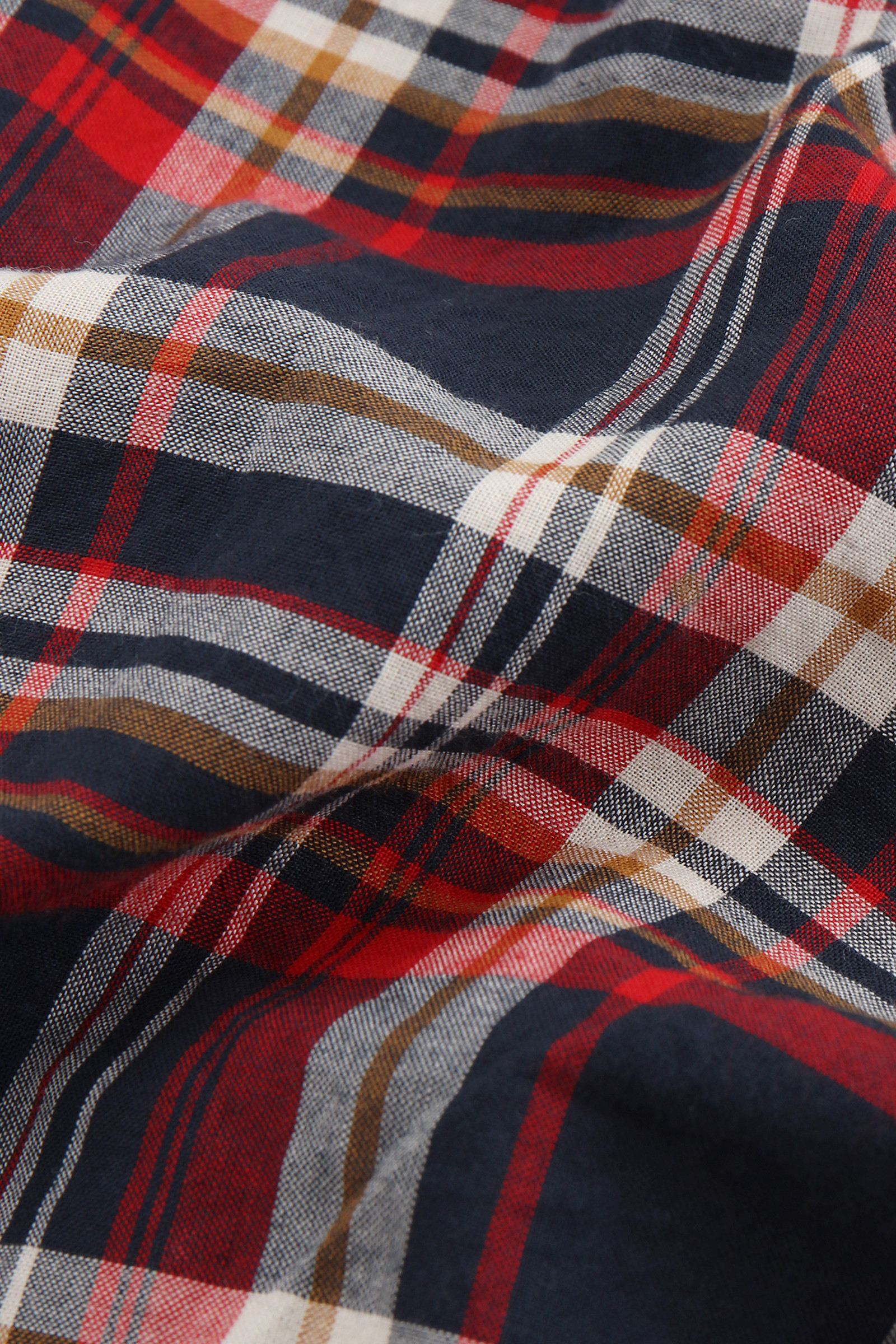Boy's Button-Down Poplin Shirt Red photo 6 | Woolrich