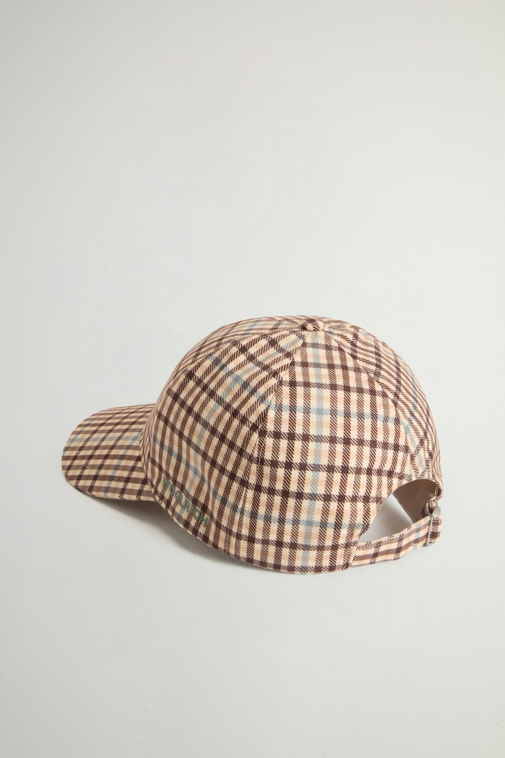 CHECK BASEBALL CAP Beige photo 2 | Woolrich