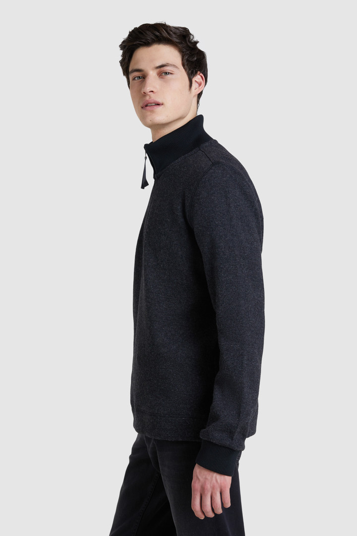 Pullover Glacier in misto lana cotone