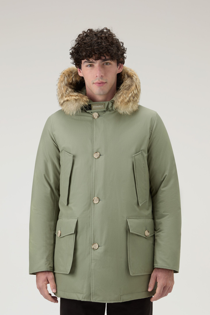 Woolrich Arctic Parka With Detachable Fur In Tundra Grey