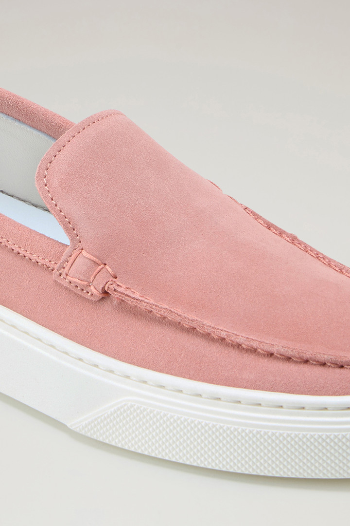 Suede Slip-on Loafers Pink photo 5 | Woolrich