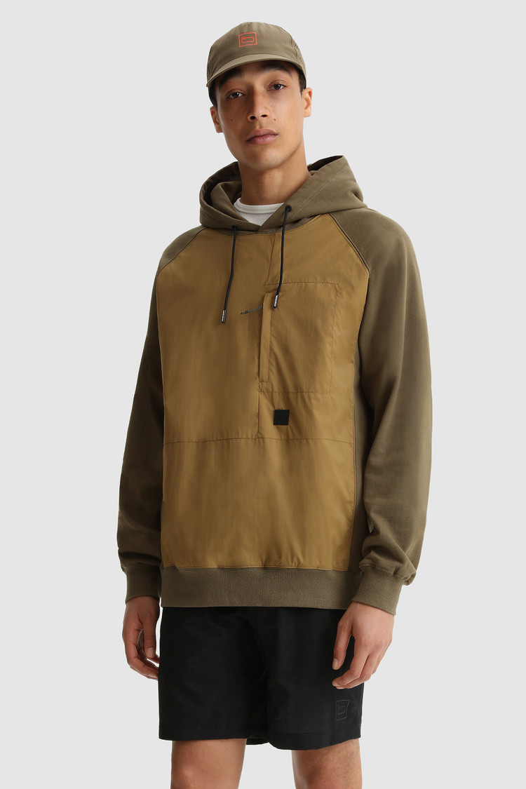 Hybrid hoodie