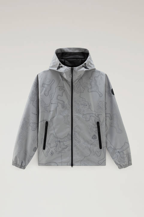 Reflective Jacket in Ripstop Fabric Gray photo 2 | Woolrich