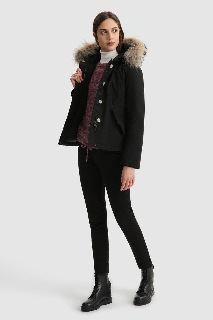 Short Arctic Parka with removable fur