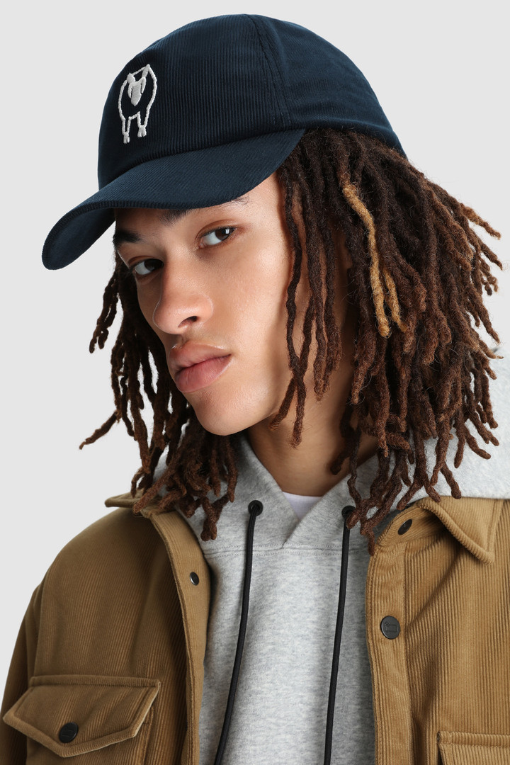 Corduroy cap