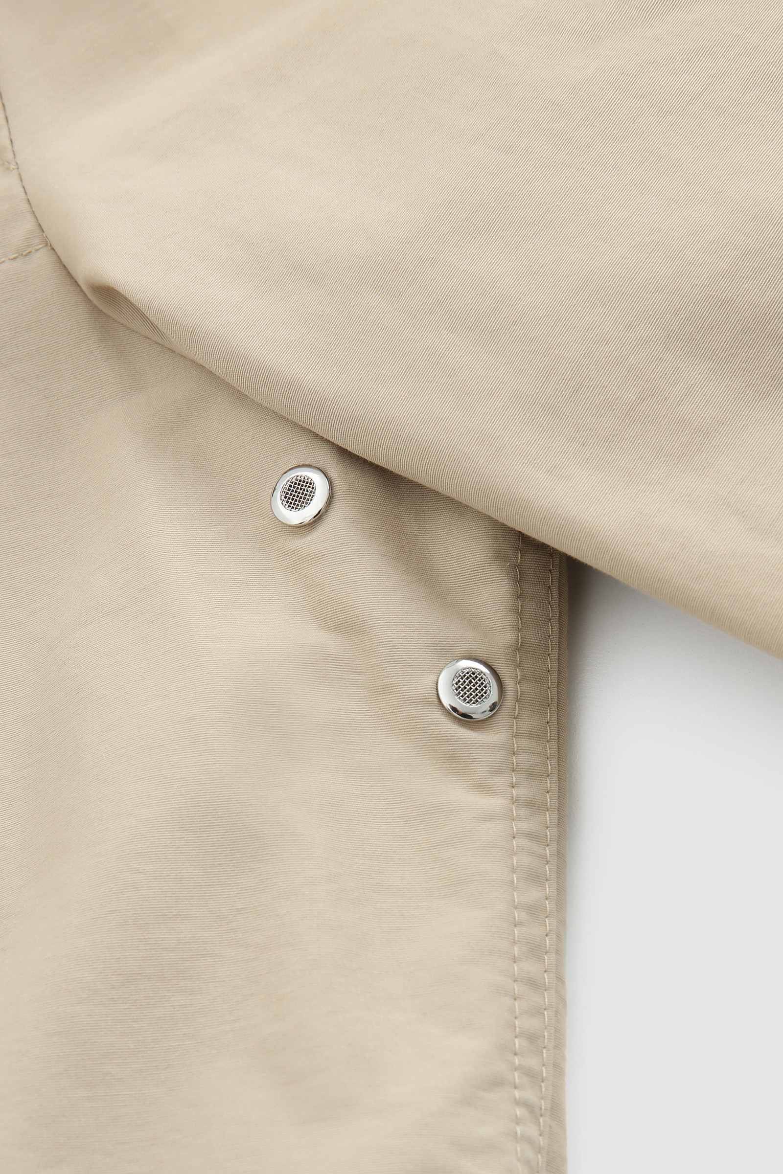 Chaqueta Cruiser Field en tejido Ramar ecológico beige photo 7 | Woolrich