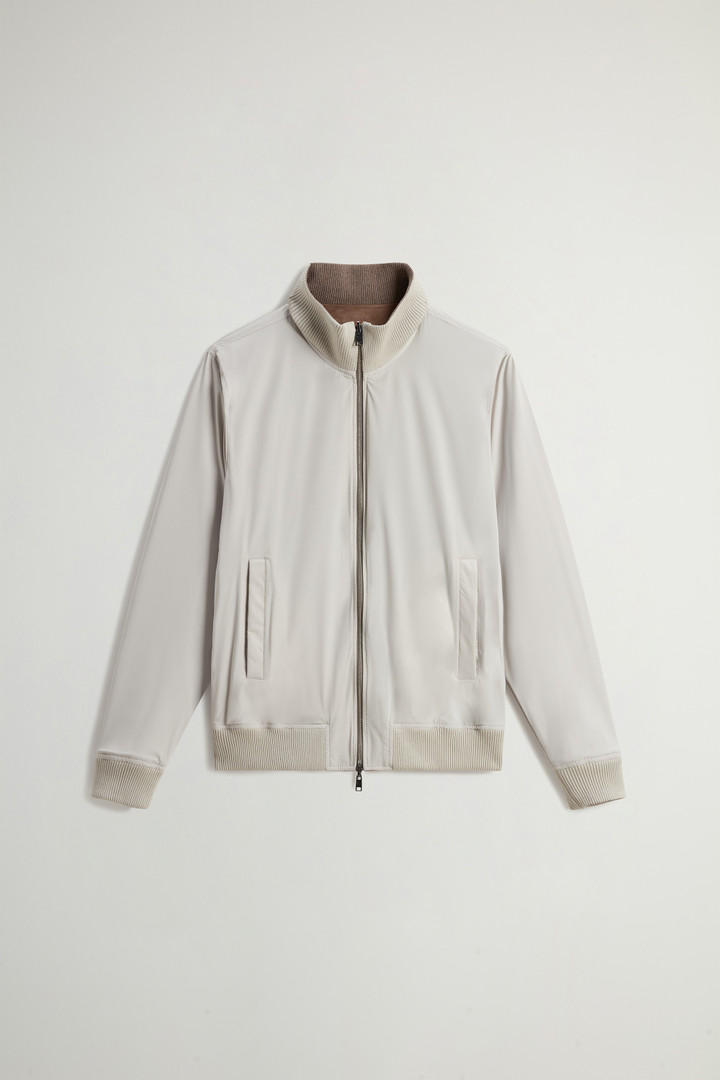 Double-Face Suede Bomber Jacket Brown photo 7 | Woolrich