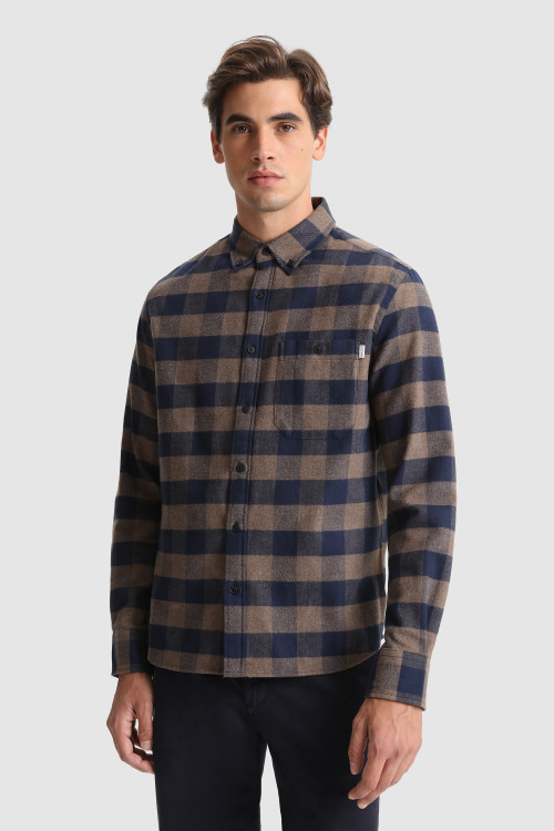 woolrich flannel lined jacket