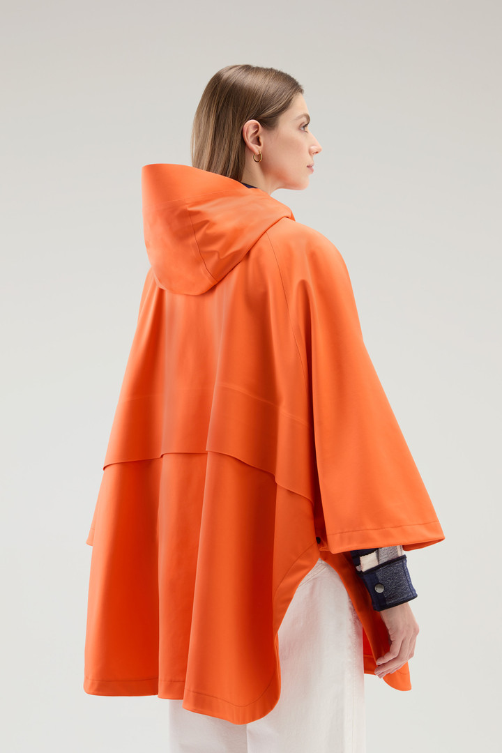 High Tech Hooded Nylon Puffer Jacket Orange photo 3 | Woolrich