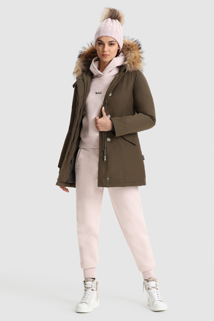 Parka Arctic avec fourrure de raton laveur amovible