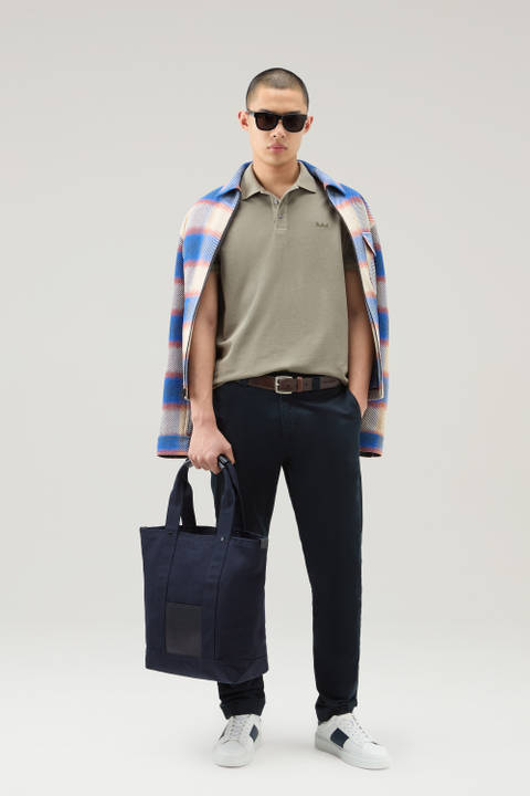 Borsa Premium Tote Blu photo 2 | Woolrich