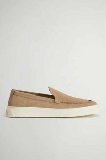 Mocassins van suède Beige | Woolrich