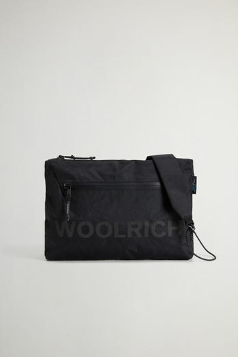 Crossbody Bag with Logo in X-PAC by Todd Snyder Black | Woolrich