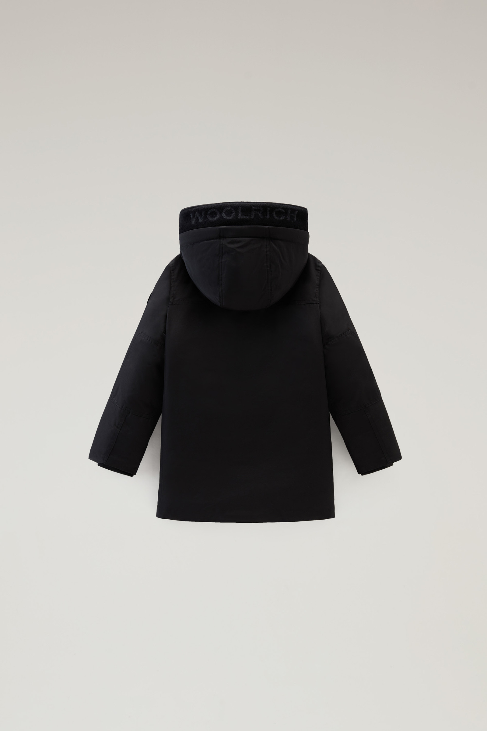 Boys' Polar Parka in Ramar Cloth Black photo 2 | Woolrich