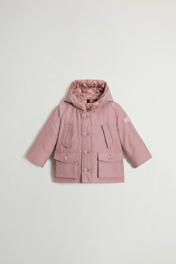 Babies’ Parka in Ramar Cloth Pink | Woolrich