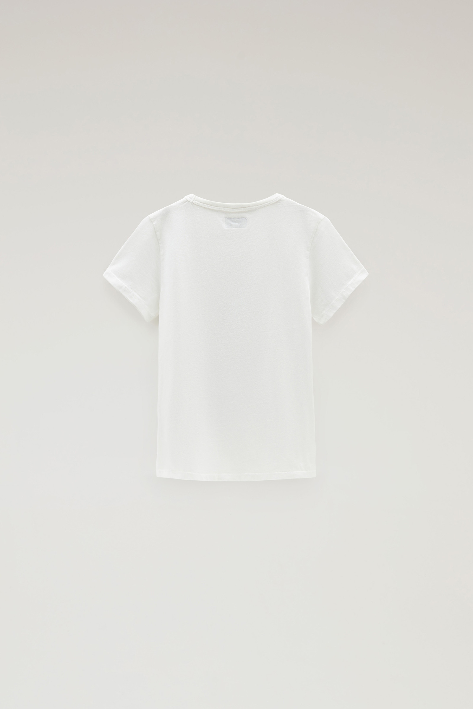 Girls' Graphic Sheep T-Shirt in pure cotton White photo 2 | Woolrich