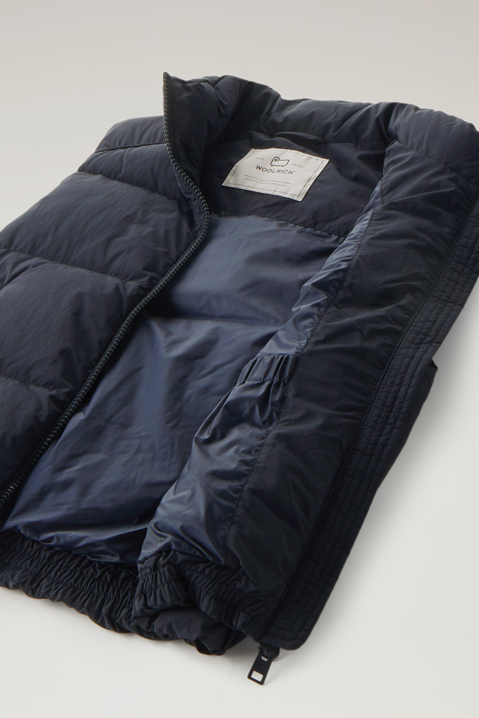 Veste sans manches matelassée en nylon Eco Taslan bleu photo 9 | Woolrich