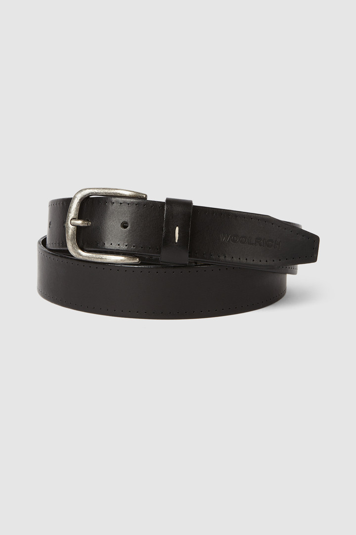 Ceinture en cuir texturé