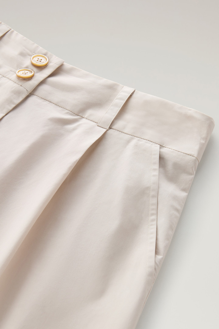 Pantalones cortos de popelina de puro algodón Beige photo 6 | Woolrich