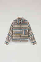 Ethnic White Stripe