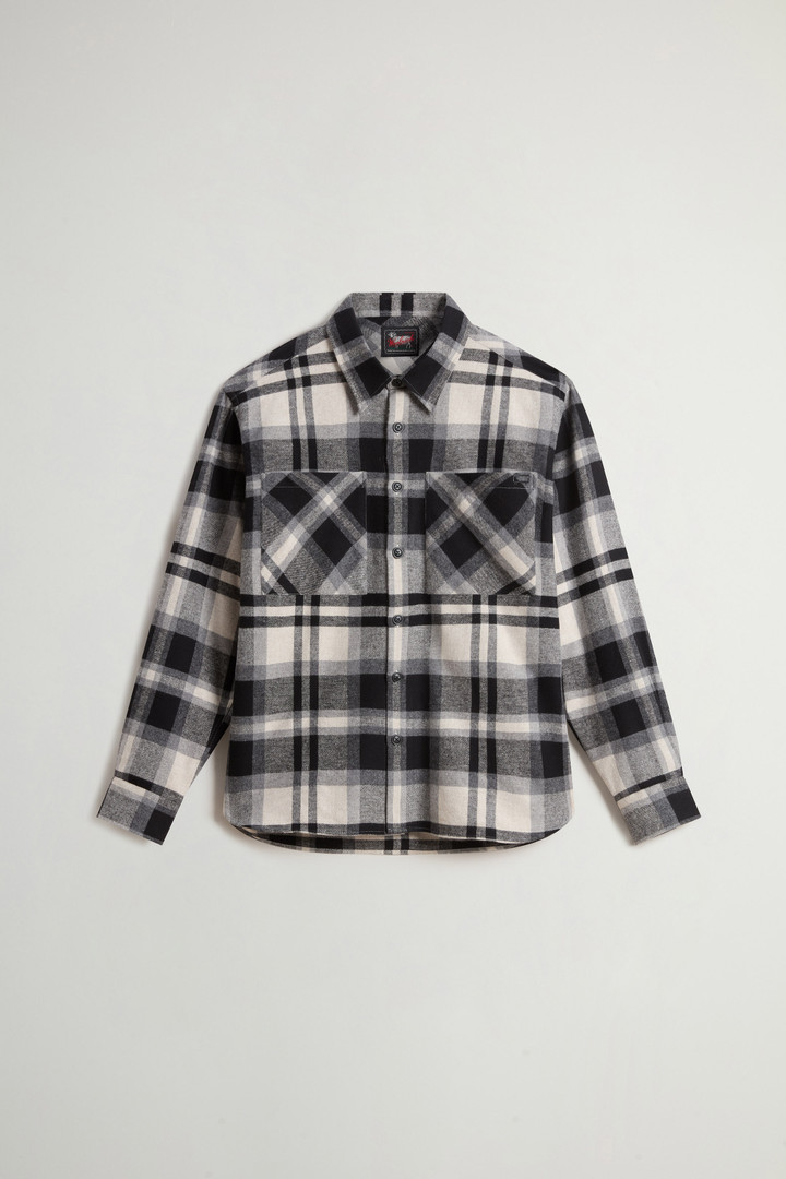 Camicia a quadri in flanella di misto cotone by Todd Snyder Multicolore photo 8 | Woolrich
