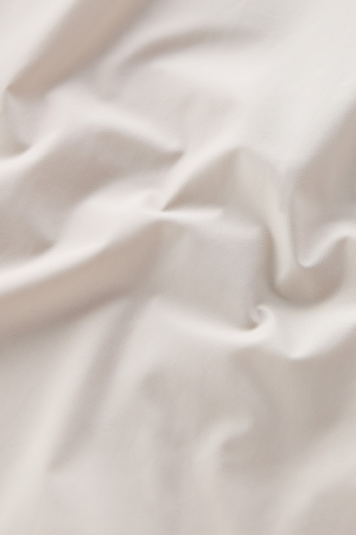 Chemise en popeline de pur coton Beige photo 8 | Woolrich
