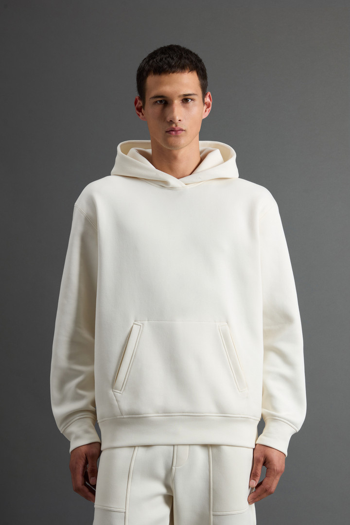 Hoodie with pouch pocket on sale