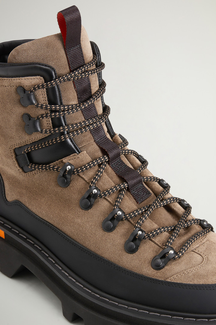 Stiefeletten Trekker aus Veloursleder Grau photo 5 | Woolrich