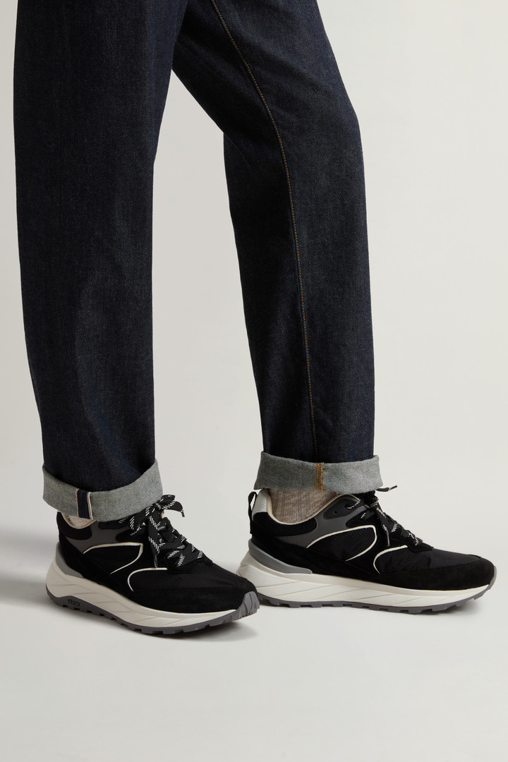 Remix Running Sneakers Black photo 6 | Woolrich