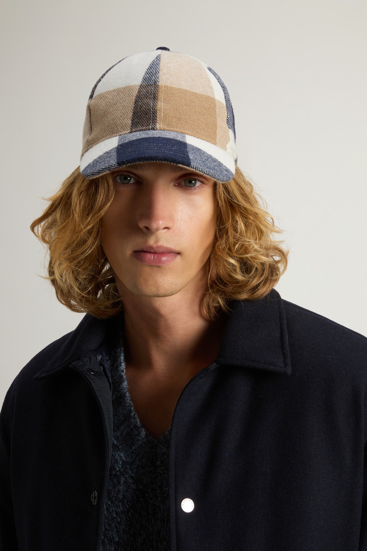 Cap in Recycled Italian Wool Blend White photo 4 | Woolrich