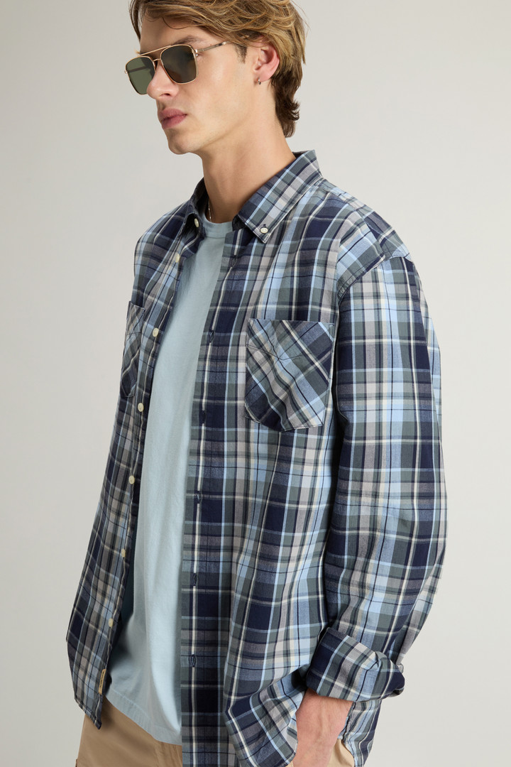 MADRAS SHIRT Blue photo 4 | Woolrich